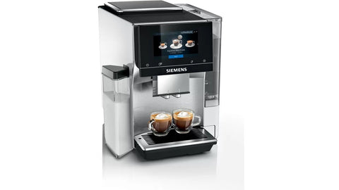 Siemens EQ.700 Integral - Acier inoxydable Blanc - TQ705R03 avec 49 € de café offert