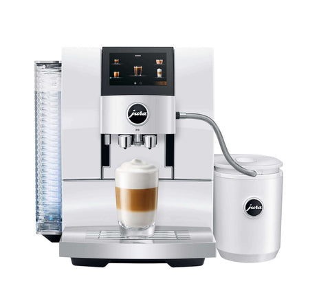 JURA Z10 Édition Latte Lover - Diamond White (EA) avec 296 € de cadeaux latte lover et 2+1 an extra de garantie