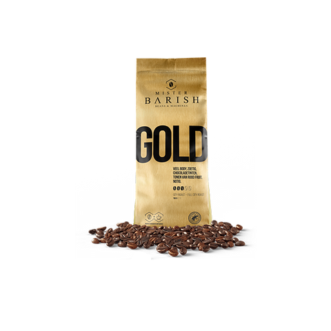 GOLD – Mister Barish – café en grains – 750 g