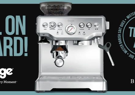 Barista Express de Sage : une machine à café à grain haut de gamme, compacte et abordable