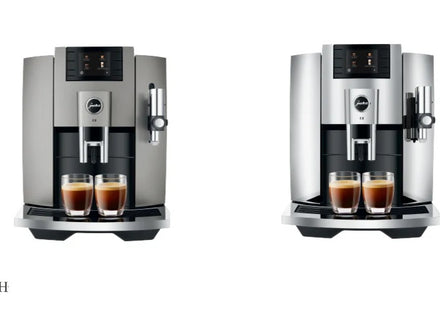 Jura E8 est une machine à café complète et entièrement automatique pour la maison, avec un moulin à café professionnel.