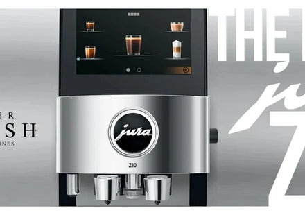 Jura Z10, la plus performante et la plus révolutionnaire des machines à café automatiques chaudes et froides.