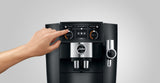 Jura J8 Twin Diamond Black panorama coffee panel