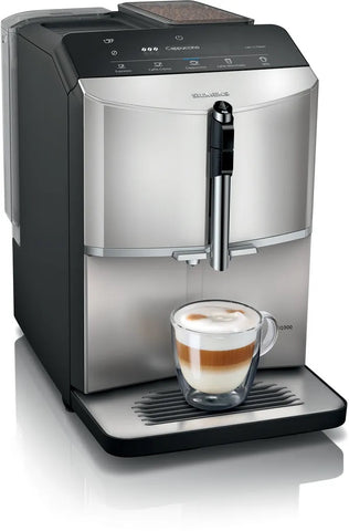 Siemens EQ.300 machine à café TF303E07 Inox Silver Metallic