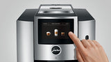 JURA S8 EA Chrome avec 73 € de café offert et 2+1 an extra de garantie