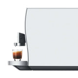 Jura Z10 Diamond White machine à café coté