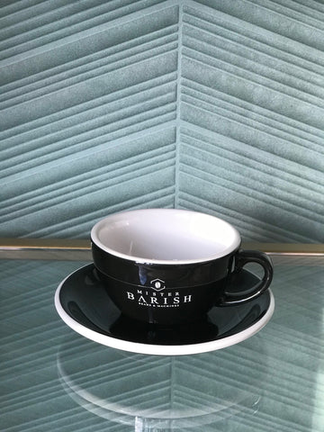 Mister Barish tasse à cappuccino avec soucoupe par loveramics