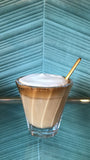 Mister Barish verre à cappuccino torsadé by loveramics café