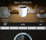 Siemens EQ.9 plus connect s700 - Noir - TI9573X9RW avec 45 € de café offert