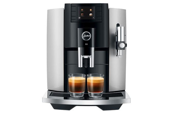 Jura E8 est une machine à café complète et entièrement automatique pour la  maison, avec un moulin à café professionnel. – Mister Barish
