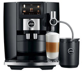 JURA J8 EA Piano Black édition Latte Lover - avec 285 € de cadeaux latte lover et 2+1 an extra de garantie