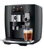 JURA J8 EA Piano Black édition Latte Lover - avec 285 € de cadeaux latte lover et 2+1 an extra de garantie