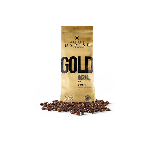 GOLD– Mister Barish – café en grains – 750 g