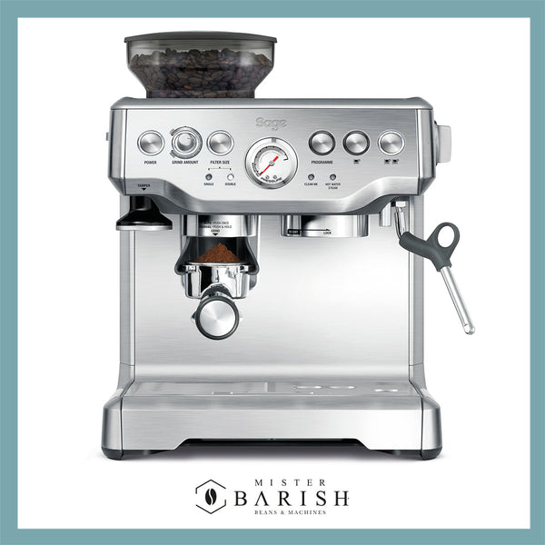 Machine Espresso Broyeur Sage Barista Express Acier - Araku